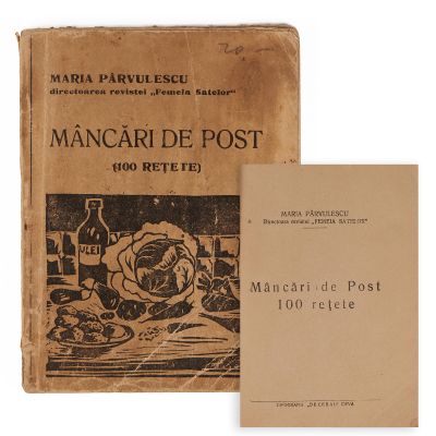 Maria Pârvulescu, Mâncări de post (100 rețete), 1938