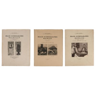 Tache Papahagi, Imagini de etnografie românească, 3 volume, 1928-1934 - cu semnătura autorului