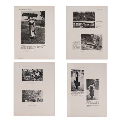 Tache Papahagi, Imagini de etnografie românească, 3 volume, 1928-1934 - cu semnătura autorului