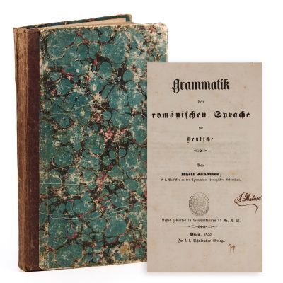 Basil Janovicz, Gramatica limbii române pentru germani, 1855