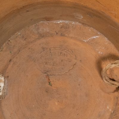 Strachină din ceramică, atelier Stelian Ogrezeanu, Horezu