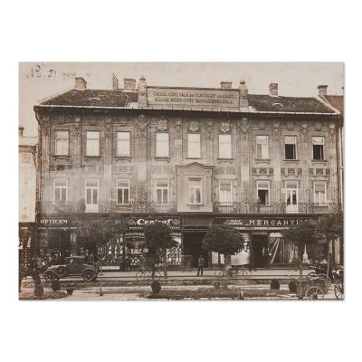 Casa centrală de păstrare din Arad, fotografie de epocă