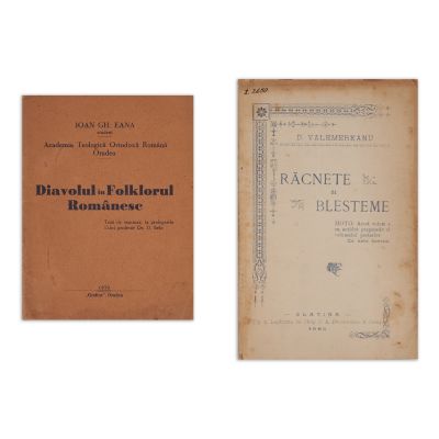 Diavolul în folclorul românesc, 1939 + Răcnete și blesteme, 1905