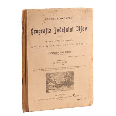 G. Alessandrescu, Grig. Teodossiu, Geografia județului Ilfov, 1900 