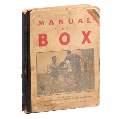 Petre Alexandrescu, Bubulac Alexandrescu, Manual de box, 1925, cu numeroase semnături olografe