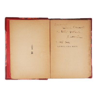 Demostene Botez, Lumea cea mică, 1935, cu dedicație 