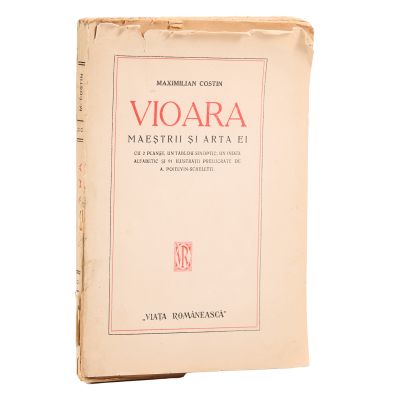 Maximilian Costin, Vioara, 1920