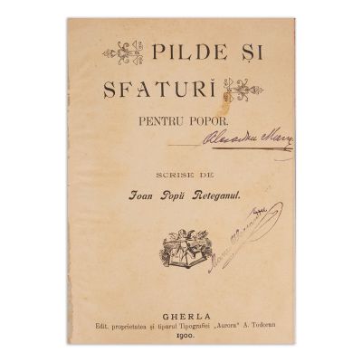 Ioan Pop Reteganul, Pilde și sfaturi, 1900 