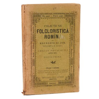 Emilian Novacovici, Colecție folcloristică română din Răcășdia și Jur, 1902
