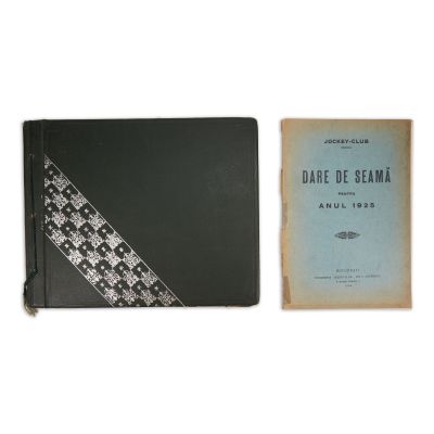 Jockey-Club, dare de seamă pentru anul 1925 + album de călărie
