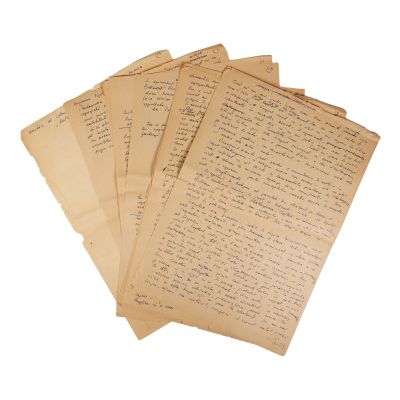 Horia Lovinescu, Asupra universului shakespearean, manuscris 