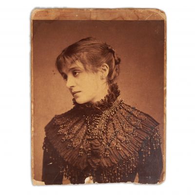 Eleonora Duse, fotografie de epocă, atelier Bettini