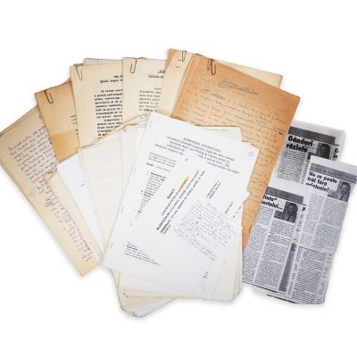 Ion Lucian, arhivă de documente și reproduceri fotografice