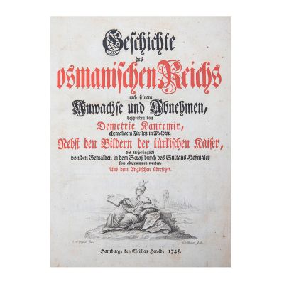 Dimitrie Cantemir, Istoria Imperiului Otoman, 1745