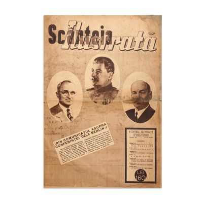 Publicația „Scânteia ilustrată”, 12 August 1946 - Din Comunicatul asupra Conferinței de la Berlin