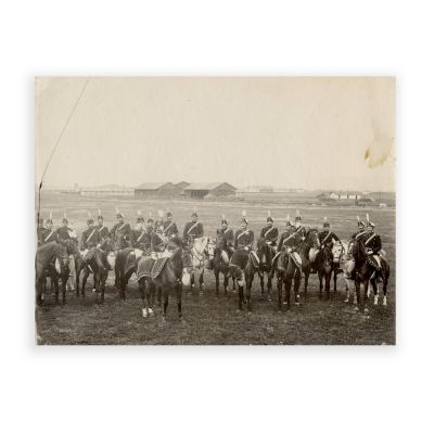 Principesa Maria și Regimentul 4 Roșiori, fotografie