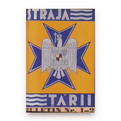 Almanahul Străjerilor pe anul 1938, un calendar și două buletine, din biblioteca lui V. G. Tistu