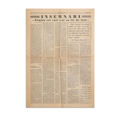 Constantin Noica, Publicația „Adsum”, 8 August 1940 - Piesă rară